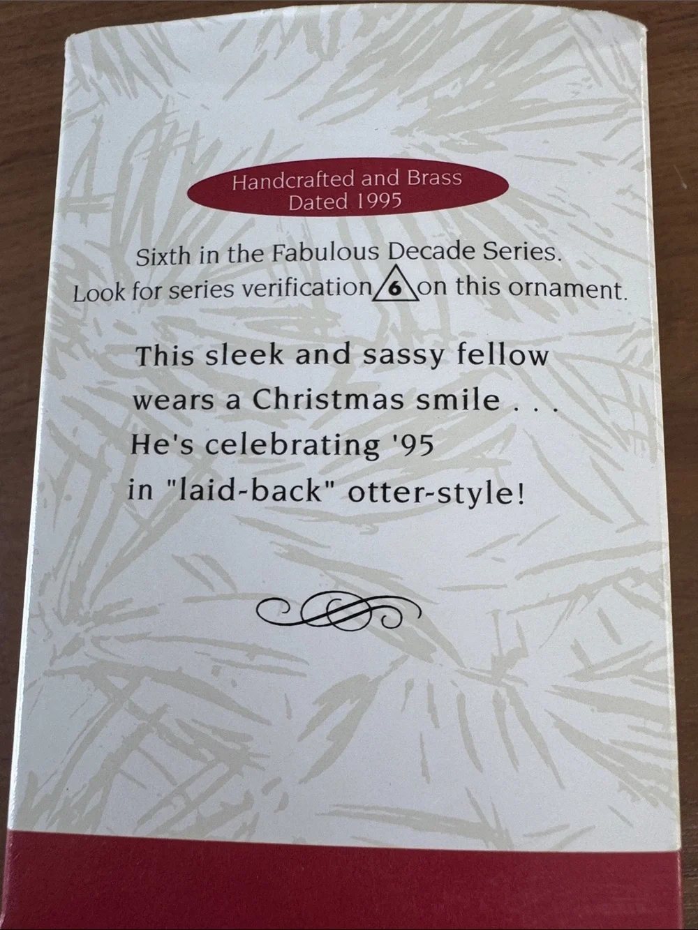 Hallmark keepsake ornament
